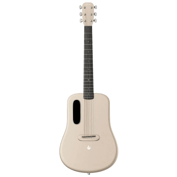 LAVA ME 3 Electric Acoustic Guitars Carbon Fibre Smart Guitar (36 Inch Gold)