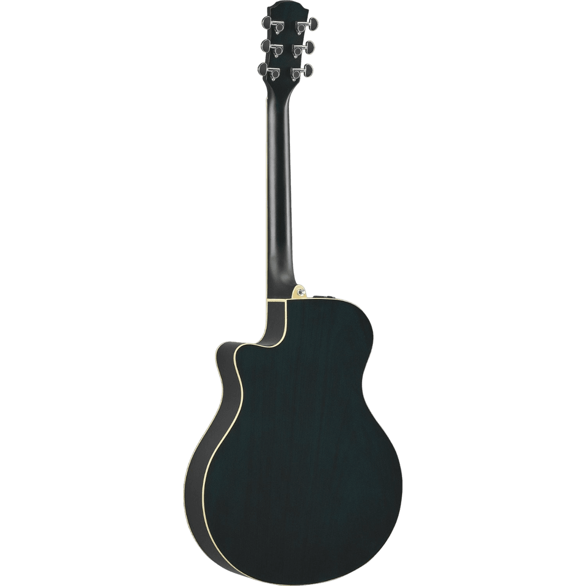 YAMAHA APX600 OBB THIN BODY ORIENTAL BLUE BURST GITAR AKUSTIK