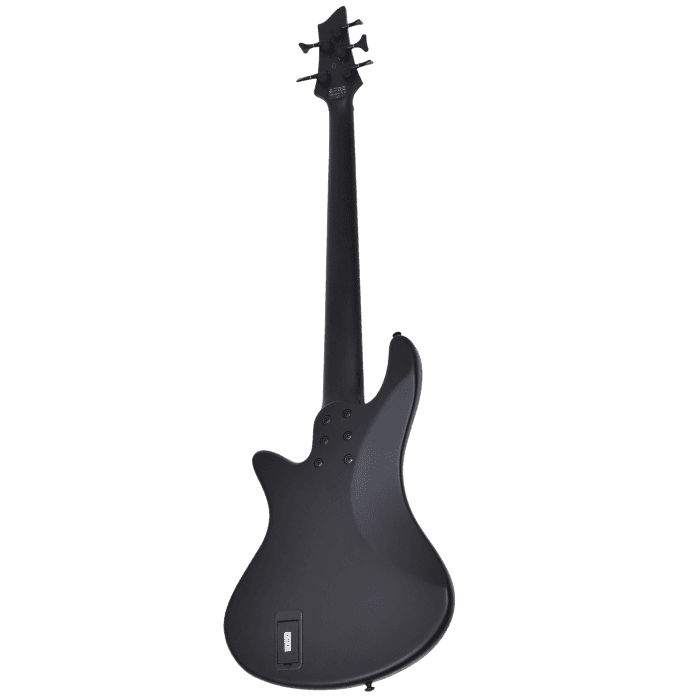 SCHECTER STILETTO STEALTH 5 SBK SATIN BLACK 5-STRING BASS ELEKTRIK