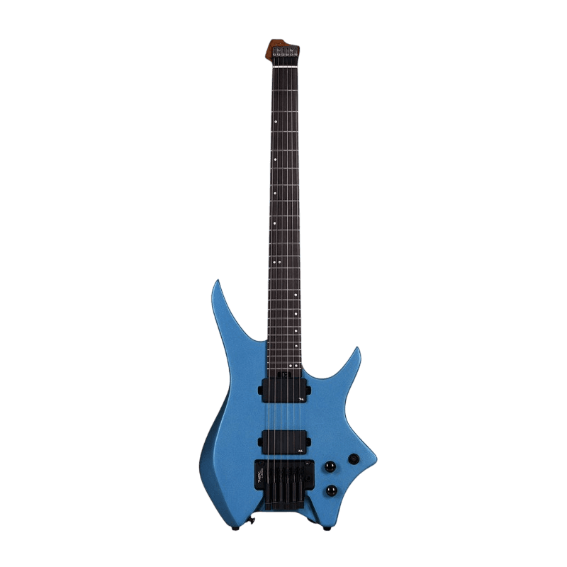 HEX N500 S/MEB EMERALD BLUE HEADLESS GITAR ELEKTRIK