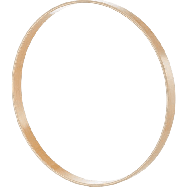 GIBRALTAR SC-22M 22-INCH MAPLE BASS DRUM HOOP NATURAL LACQUER