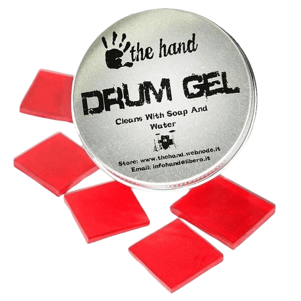 THE HAND DRUM GEL DAMPER RED