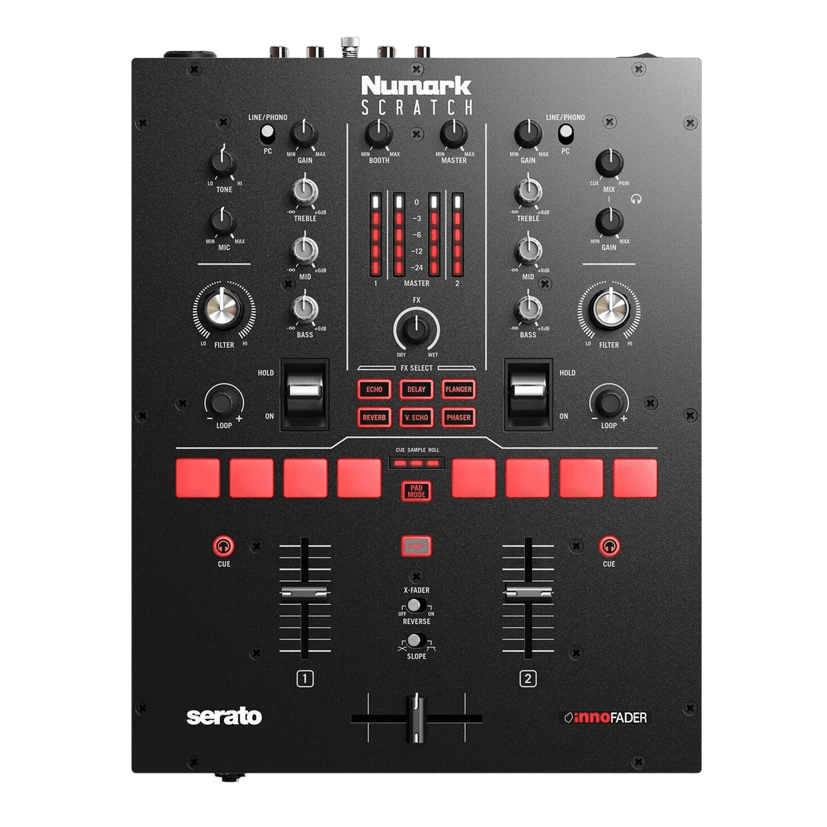 NUMARK SCRATCH 2-CHANNEL DJ MIXER