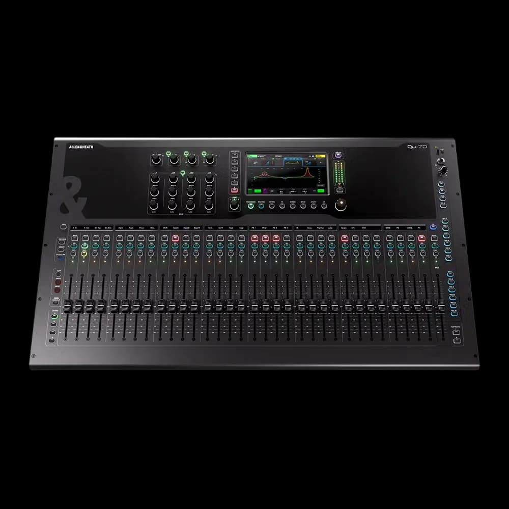 ALLEN AND HEATH QU7D 38-CHANNEL DIGITAL MIXER WITH DANTE