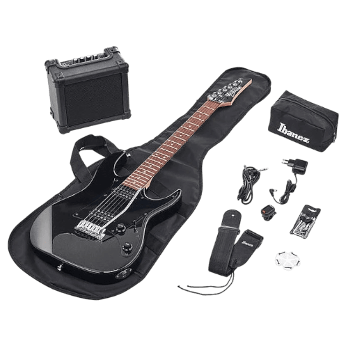 IBANEZ IJRX20U-BKN BLACK NIGHT GITAR ELEKTRIK JUMPSTART PACKAGE