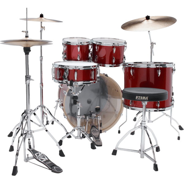 TAMA IP52H6W-BRM BURNT RED MIST IMPERIALSTAR POPLAR 5-PIECER DRUM AKUSTIK KIT