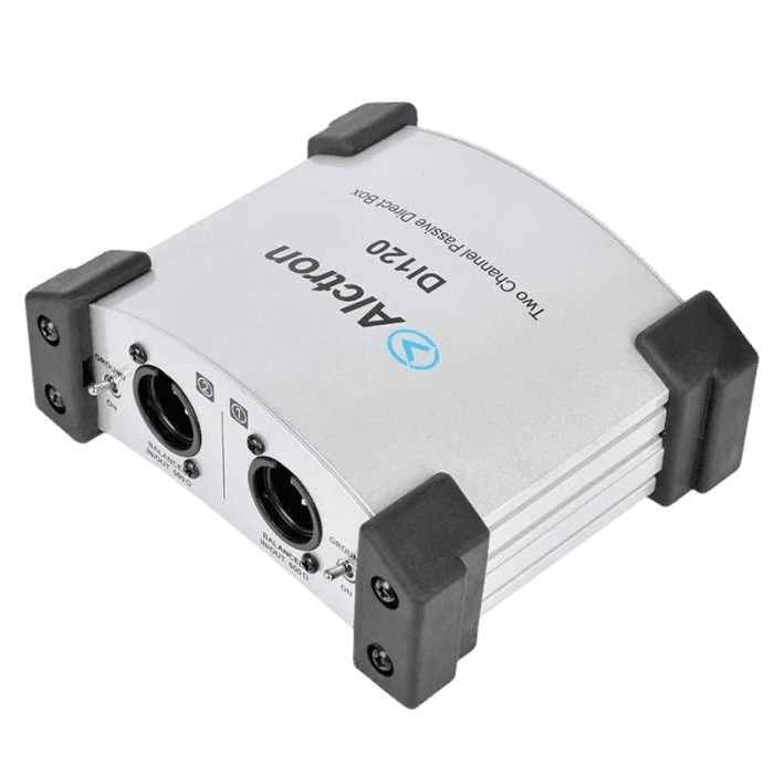 ALCTRON DI-120 SILVER DUAL CHANNEL PASSIVE DIRECT BOX