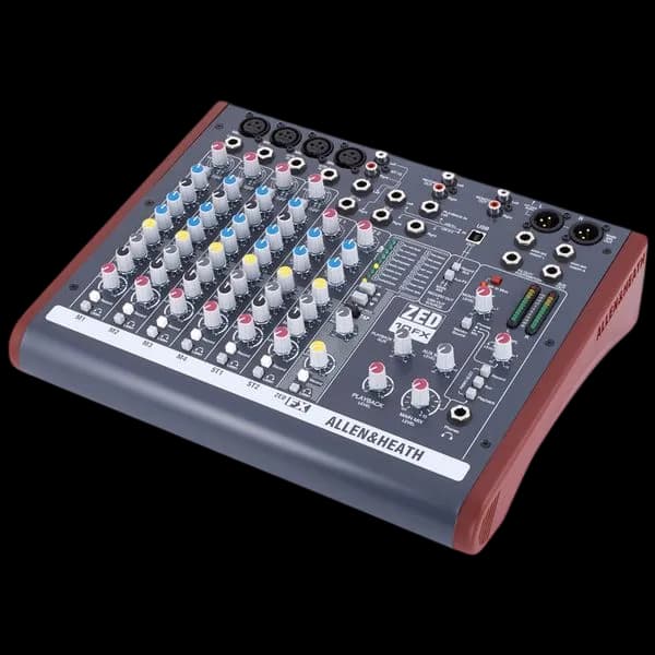 ALLEN AND HEATH ZED 10FX 10-CHANNEL USB ANALOG MIXER WITH EFFECTS