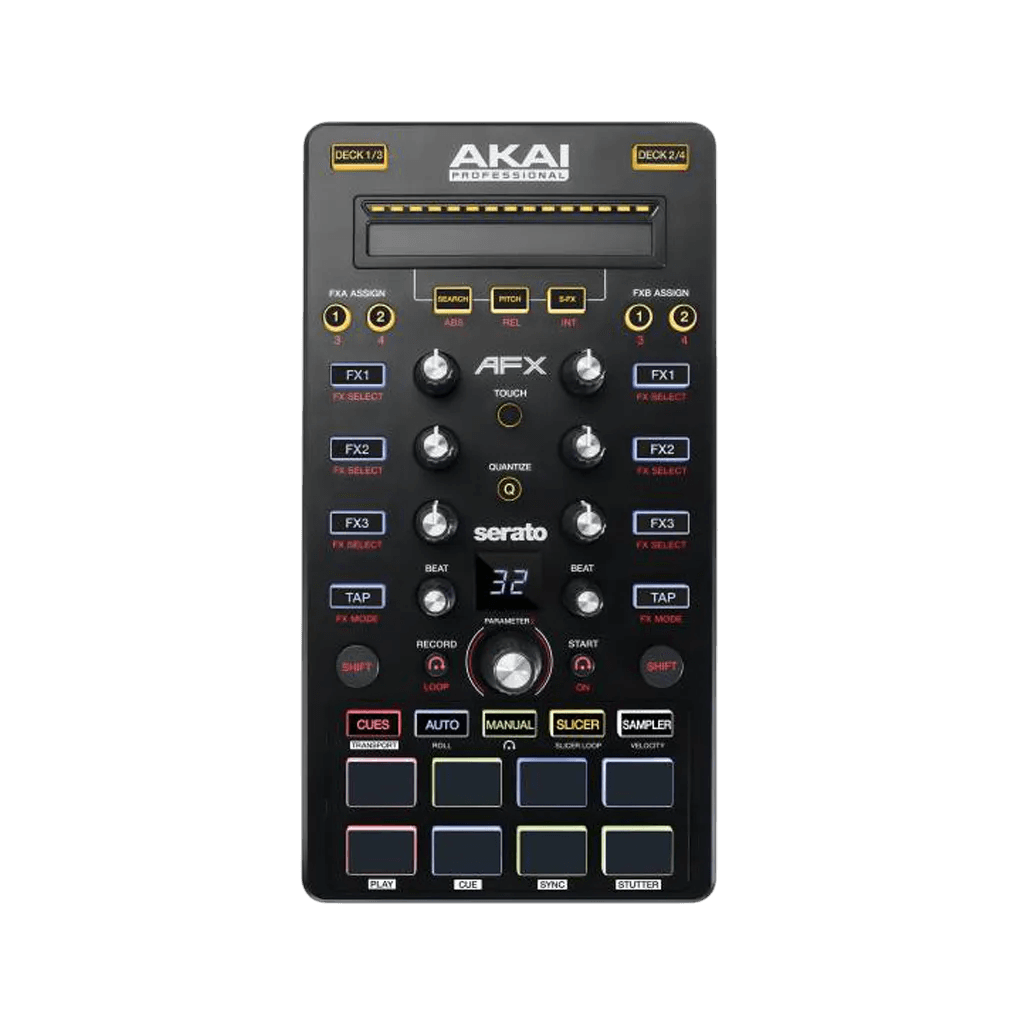 AKAI AFX F/ADVANCED SERATO DJ PERFORMANCE CONTROLLER