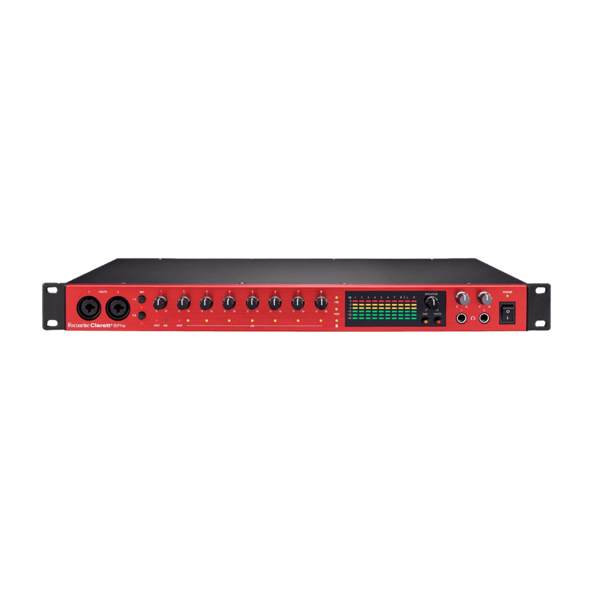 FOCUSRITE CLARETT+8PRE 18X20 USB-C AUDIO INTERFACE