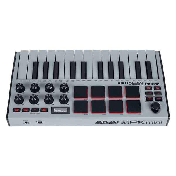 AKAI MPK MINI MK3 GREY MIDI CONTROLLER
