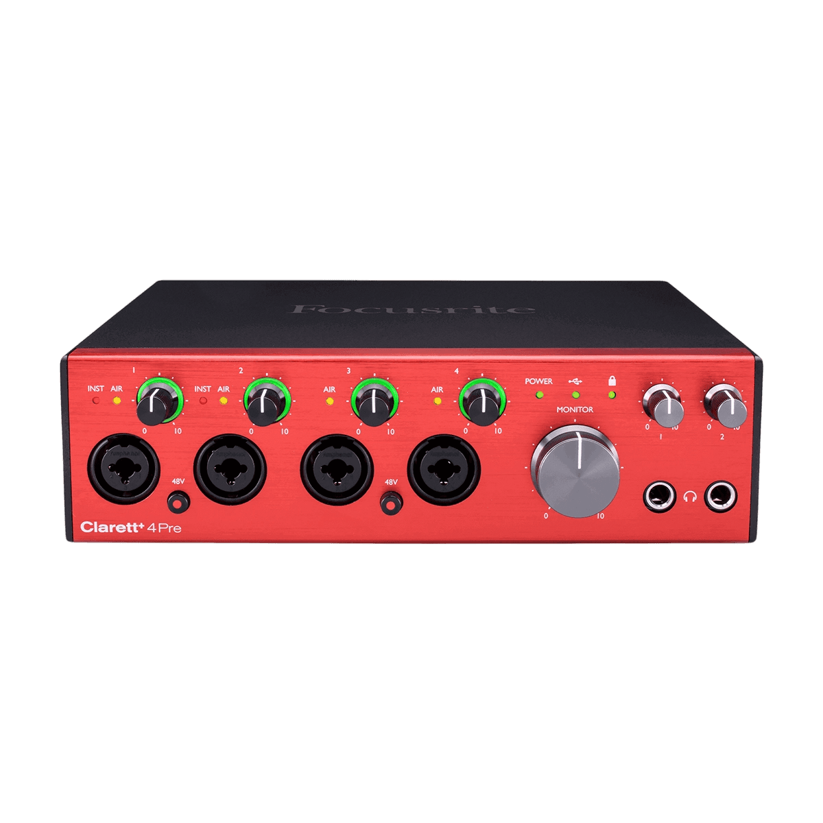 FOCUSRITE CLARETT+4PRE 18X6 USB-C AUDIO INTERFACE