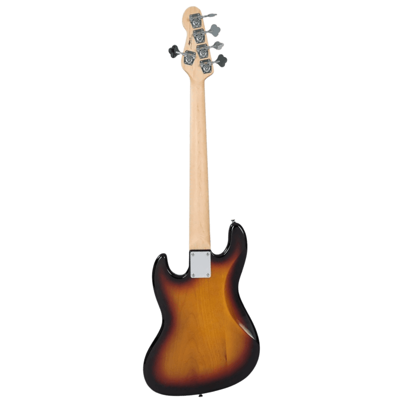 VINTAGE VJ75MS SB MAPLE BOARD SUNBURST JAZZ BASS ELEKTRIK 5 STRINGS