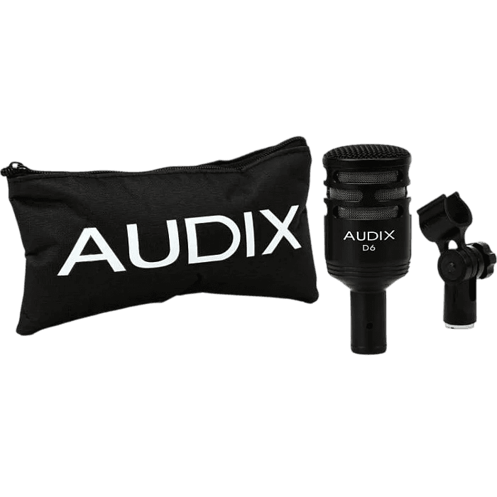 AUDIX D6 CARDIOID DYNAMIC INSTRUMENT MICROPHONE
