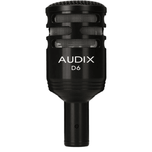 AUDIX D6 CARDIOID DYNAMIC INSTRUMENT MICROPHONE