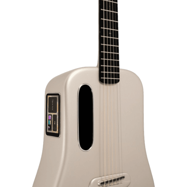 LAVA ME 3 Electric Acoustic Guitars Carbon Fibre Smart Guitar (38 Inch Gold)