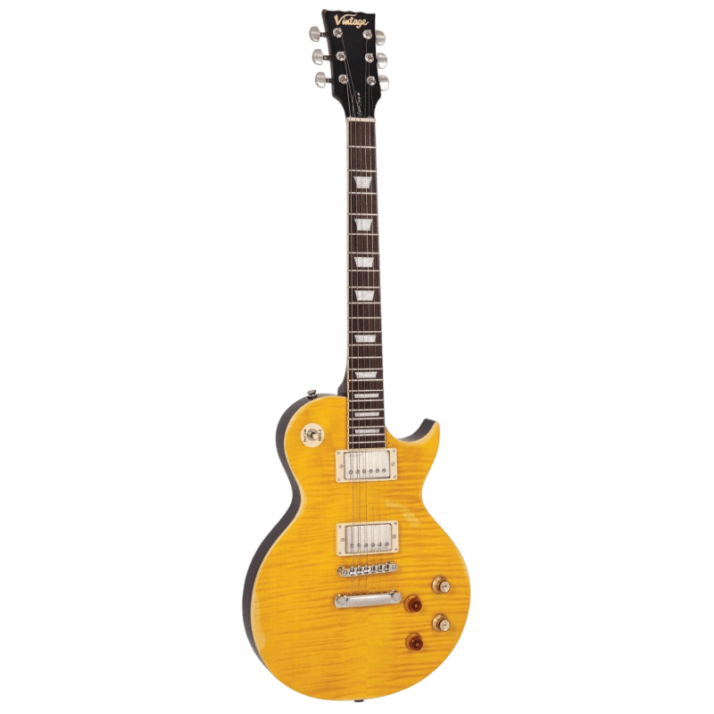 VINTAGE ICON V100MRPGM LEMON DROP GITAR ELEKTRIK LES PAUL
