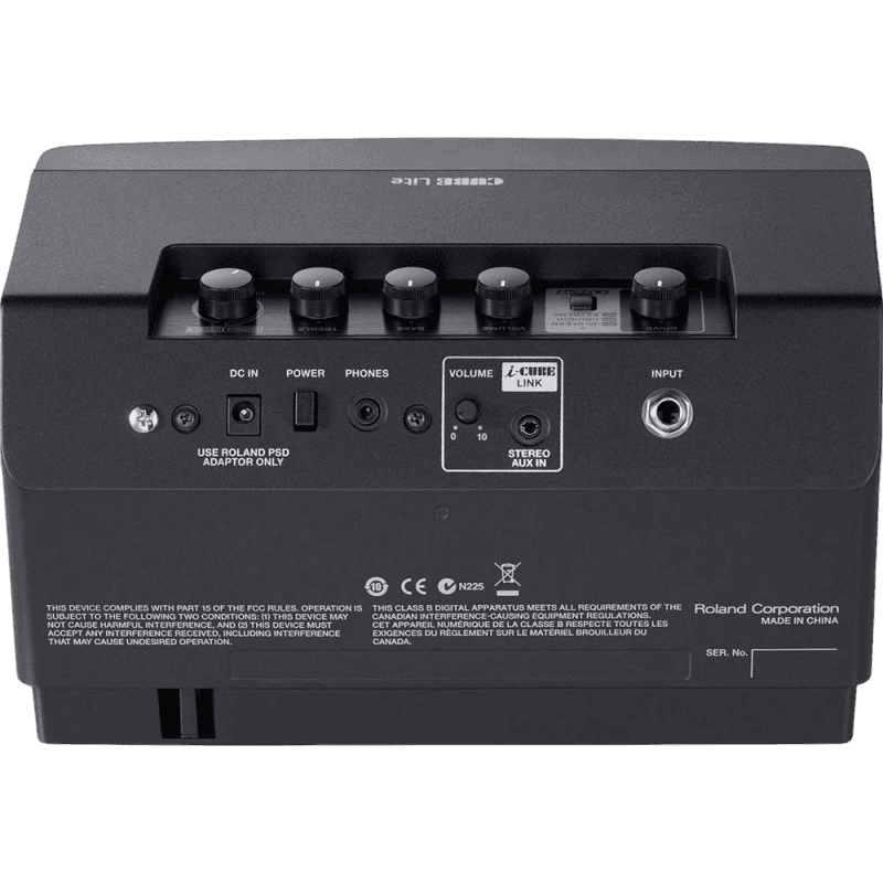 ROLAND CUBE LITE BLACK 10-WATT STEREO COMBO AMPLIFIER GITAR