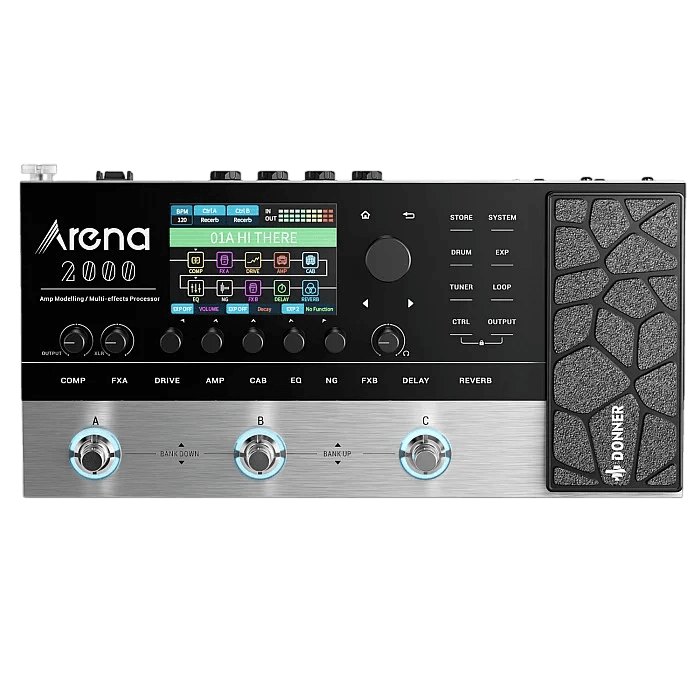 DONNER Arena 2000 Modelling Guitar Multieffects