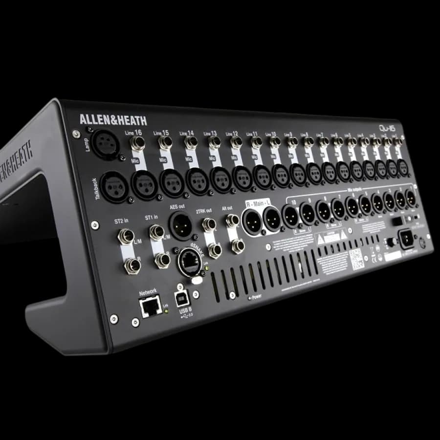 ALLEN AND HEATH QU16 16-CHANNEL RACKMOUNT DIGITAL MIXER