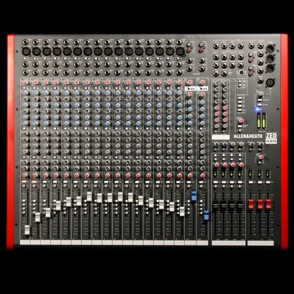 ALLEN AND HEATH ZED 420 16-CHANNEL USB ANALOG MIXER