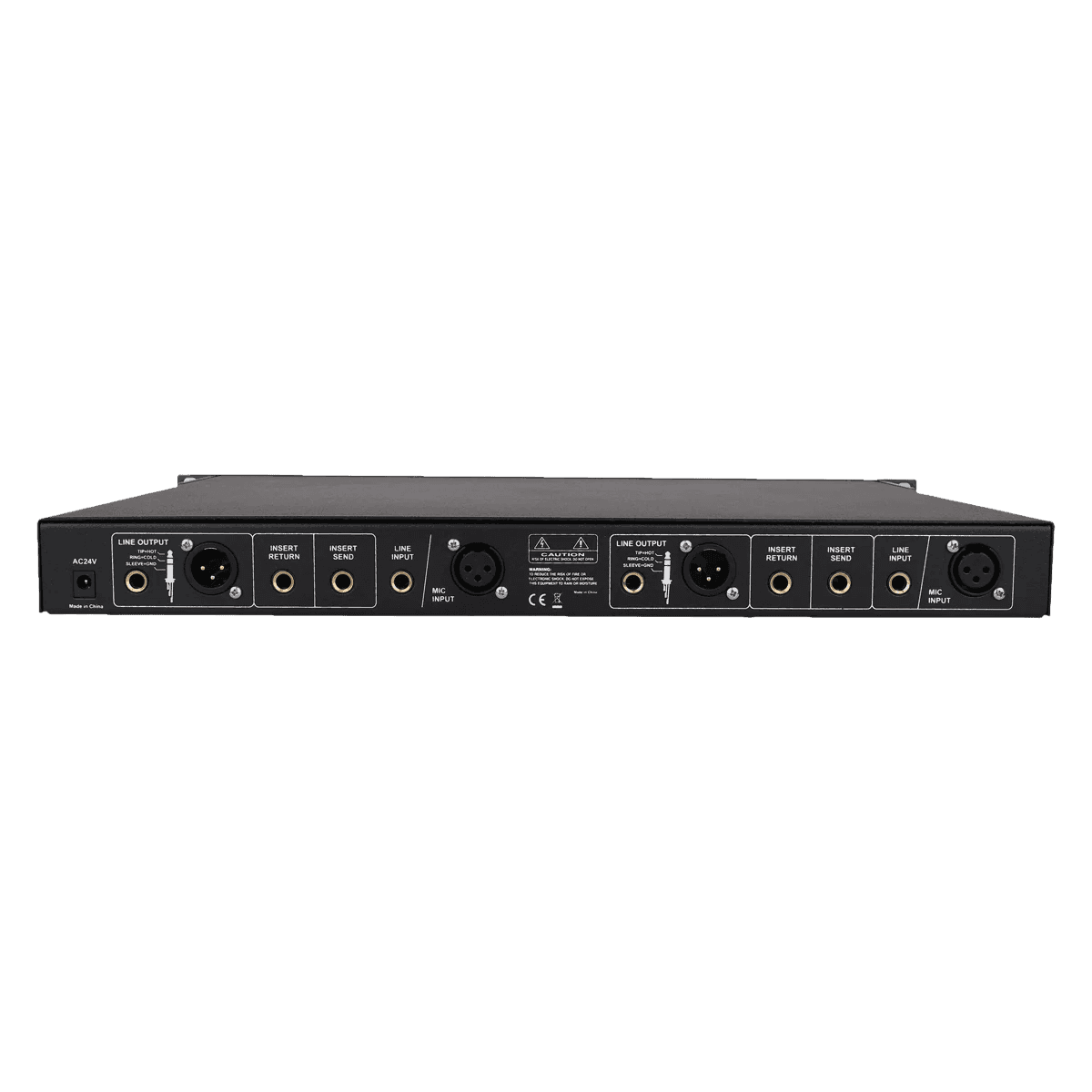 ALCTRON MP73X2 DUAL CHANNEL MIC-PREAMPLIFIER