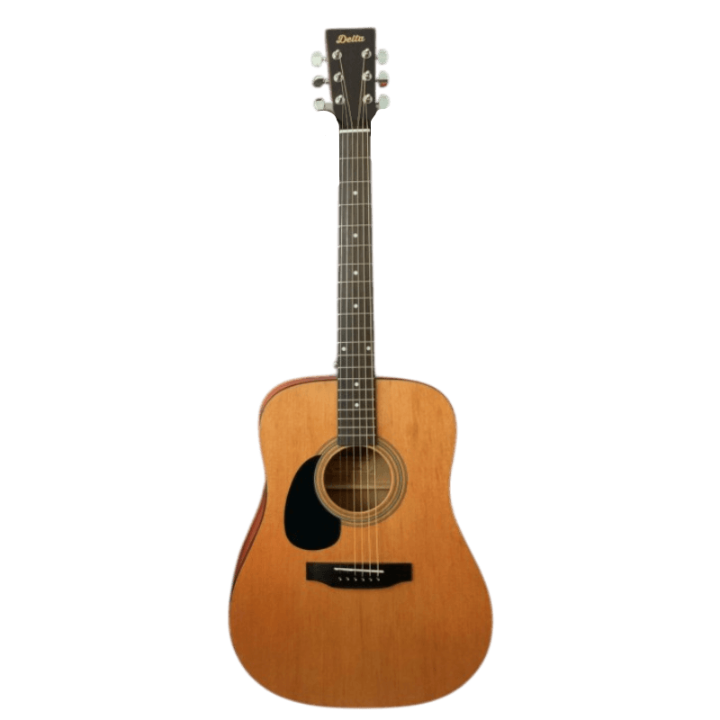 DELTA DD100E L NATURAL GITAR AKUSTIK LEFT HAND