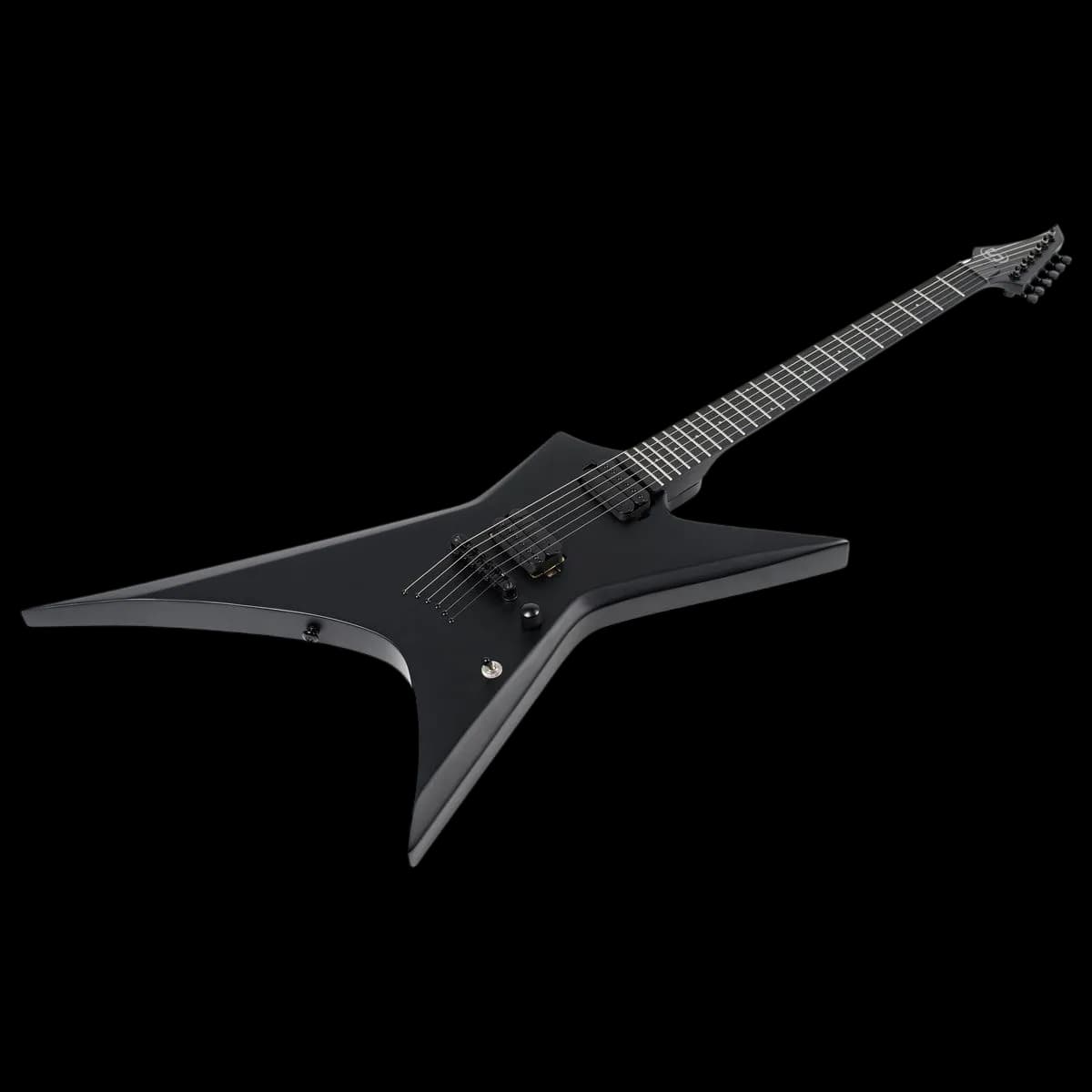 SOLAR XB4.6C CARBON BLACK MATTE ELECTRIC GUITAR