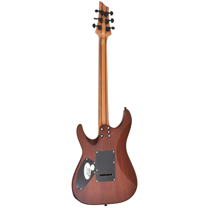 SCHECTER C-1 EXOTIC EBONY NATURAL SATIN GITAR ELEKTRIK