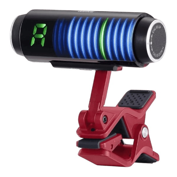 KORG SH CS100 SLEGDEHAMMER CLIP-ON TUNER RED