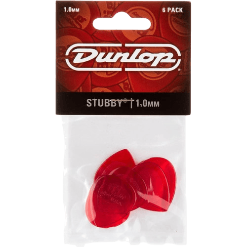 JIM DUNLOP 475P10 BIG STUBY 1.0MM PICK GITAR 6PCS