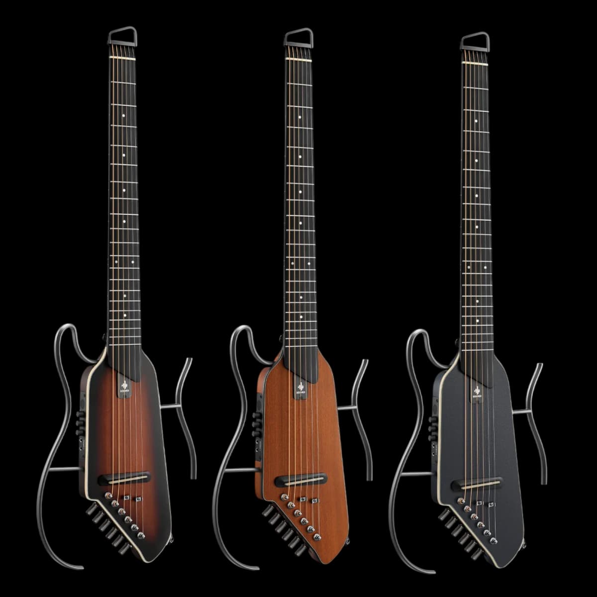 DONNER HUSH I EVO2 ACOUSTIC ELECTRIC SILENT TRAVEL GUITAR KIT