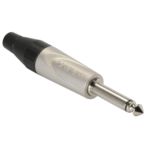 AMPHENOL TM2P 1/4 PHONE MONO NICKEL JACK PLUG