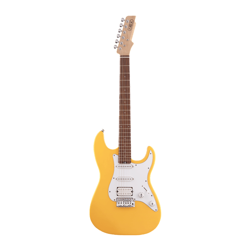 HEX STRATOCASTER E100 S/HY HONEY YELLOW GITAR ELEKTRIK