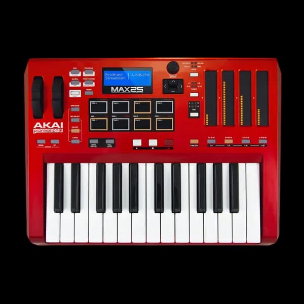 AKAI MAX25 25-KEYS MIDI KEYBOARD CONTROLLER