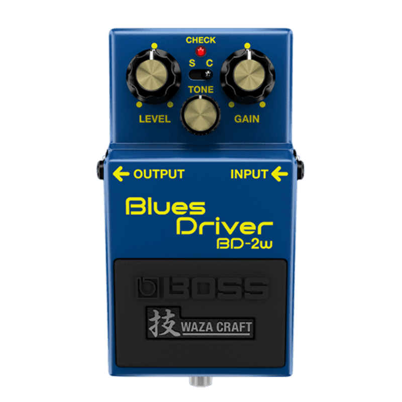 BOSS BD2W WAZA CRAFT BLUES DRIVER PEDAL GITAR