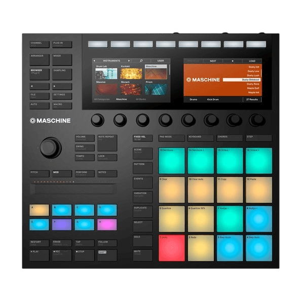 NATIVE INSTRUMENT MASCHINE MKIII DRUM MACHINE AND SAMPLER