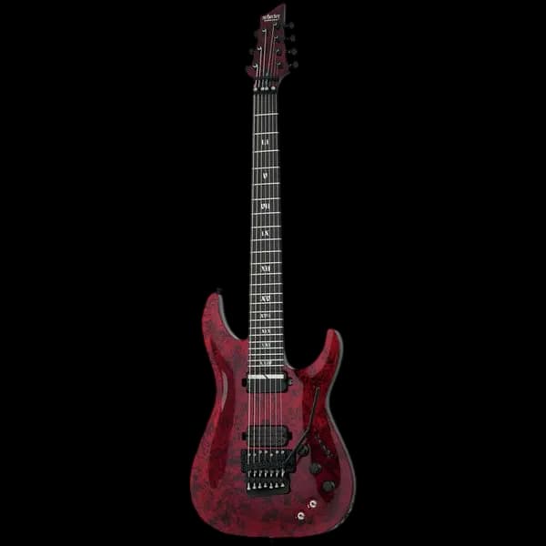 SCHECTER C7 FR-S APOCALYPSE RR RED REIGN ELECTRIC GUITAR