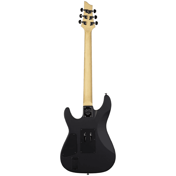 SCHECTER DEMON 6 FR LH ABSN LEFT HAND AGED BLACK SATIN GITAR ELEKTRIK