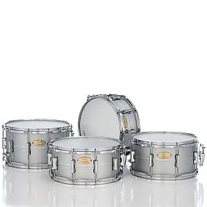 Pearl Primal Collective PSC1455A 14x5.5inch Snare Drum, Brushed Aluminum