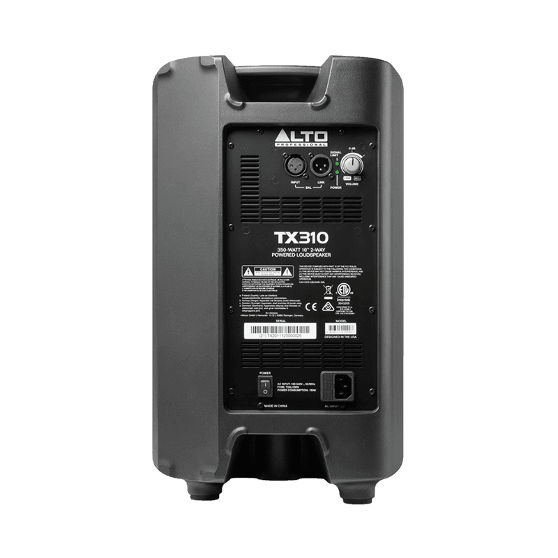 ALTO TX310 2-WAY POWERED LOUDSPEAKER