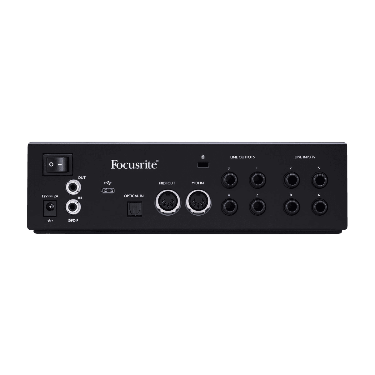 FOCUSRITE CLARETT+2PRE 10X4 USB-C BUS-POWERED AUDIO INTERFACE