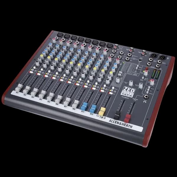 ALLEN AND HEATH ZED60 14FX 14-CHANNEL MIXER WITH USB AUDIO INTERFACE AND FX