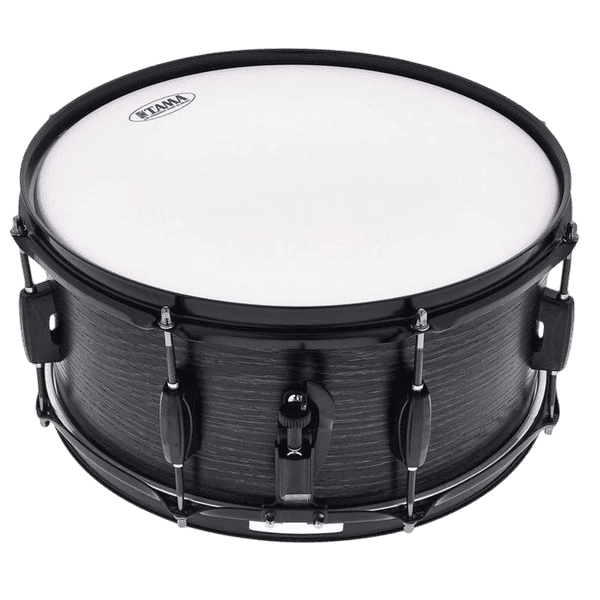 TAMA WP1465BK BOW BLACK OAK WRAP 14X6.5 INCH WORKWOODS SNARE DRUM
