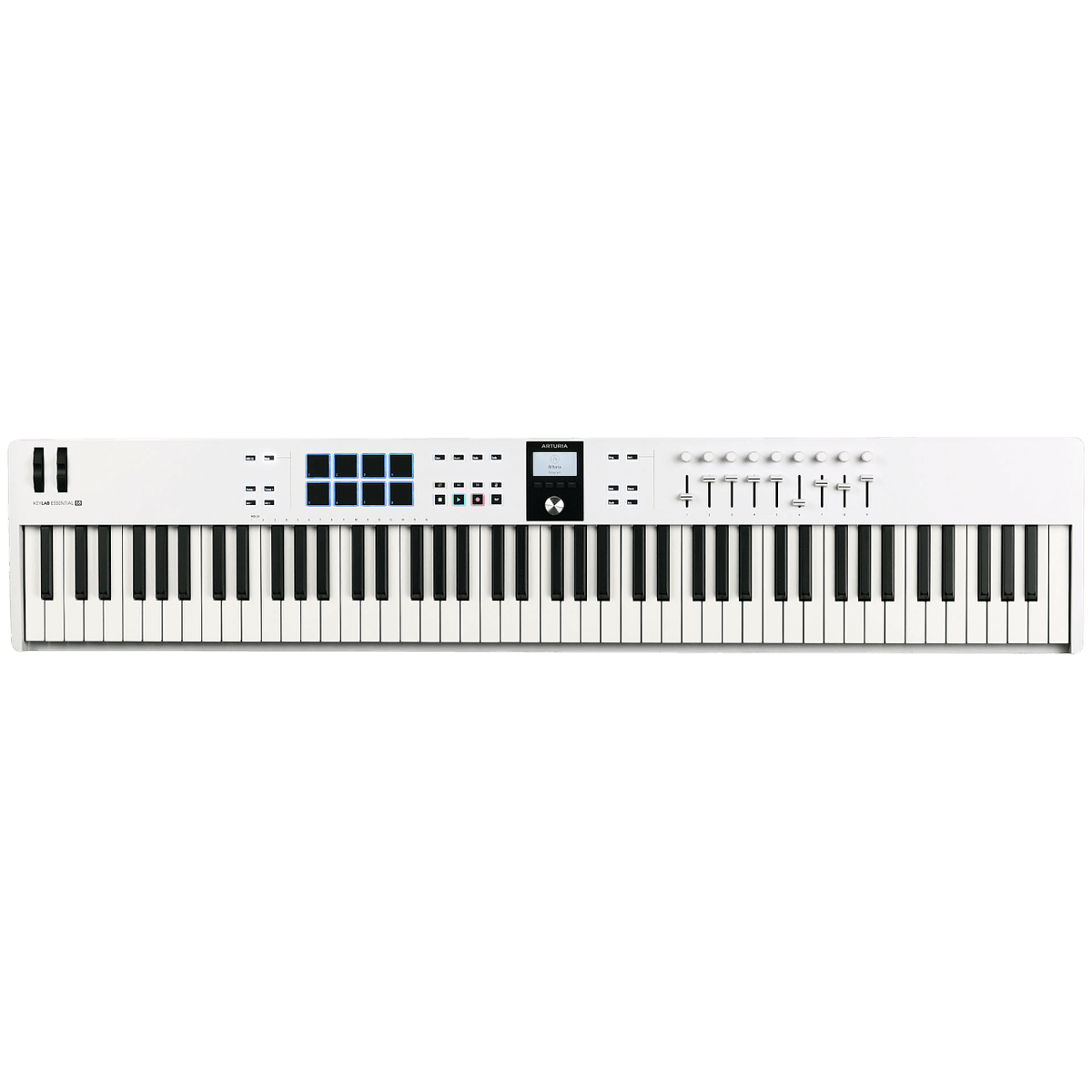 ARTURIA KEYLAB ESSENTIAL 88 MK3 MIDI CONTROLLER WHITE