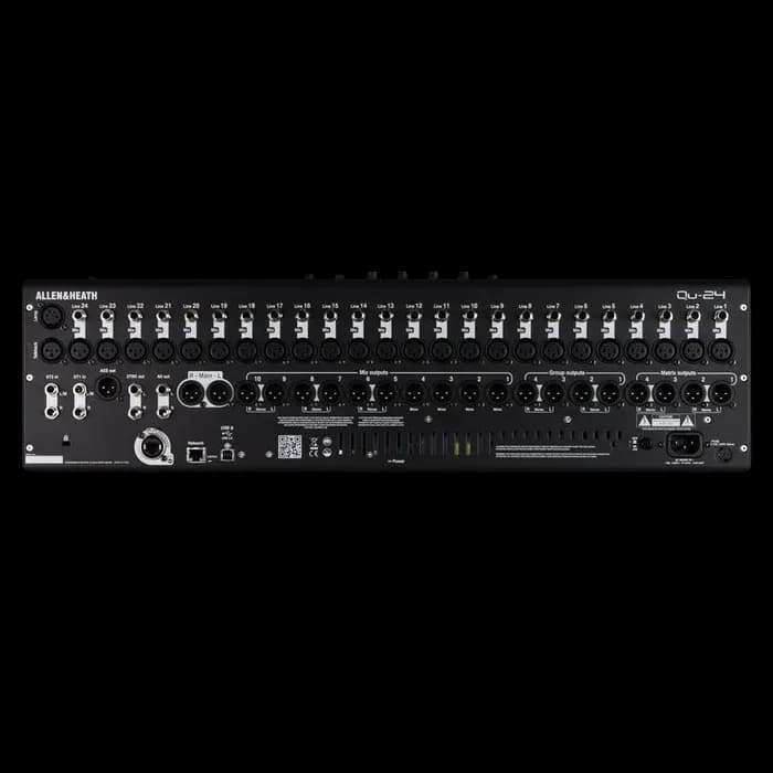 ALLEN AND HEATH QU24 24-CHANNEL RACKMOUNT DIGITAL MIXER