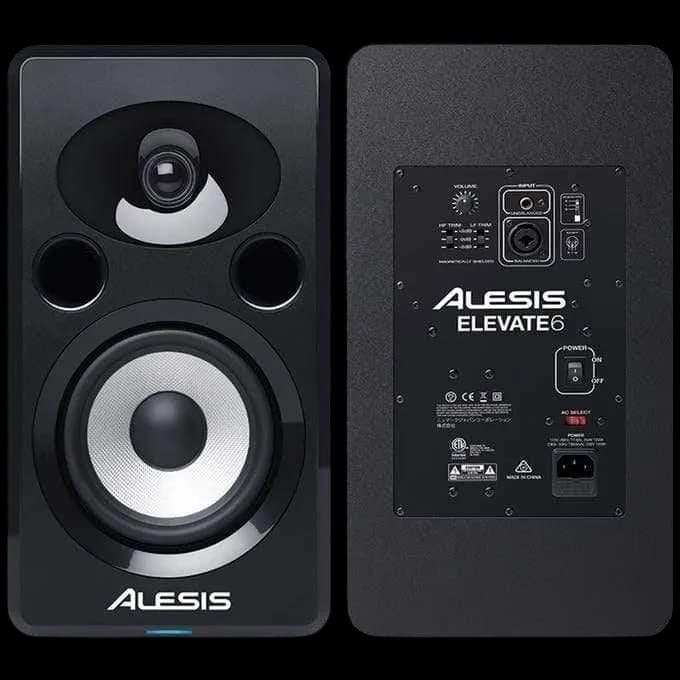 ALESIS ELEVATE 6 POWERED DESKTOP STUDIO MONITOR