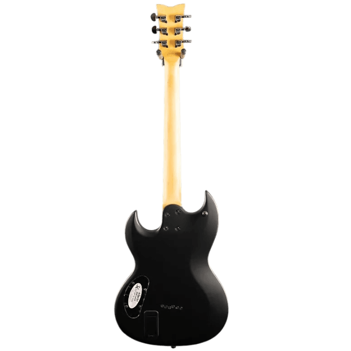 SCHECTER DEMON S-II SBK SATIN BLACK GITAR ELEKTRIK
