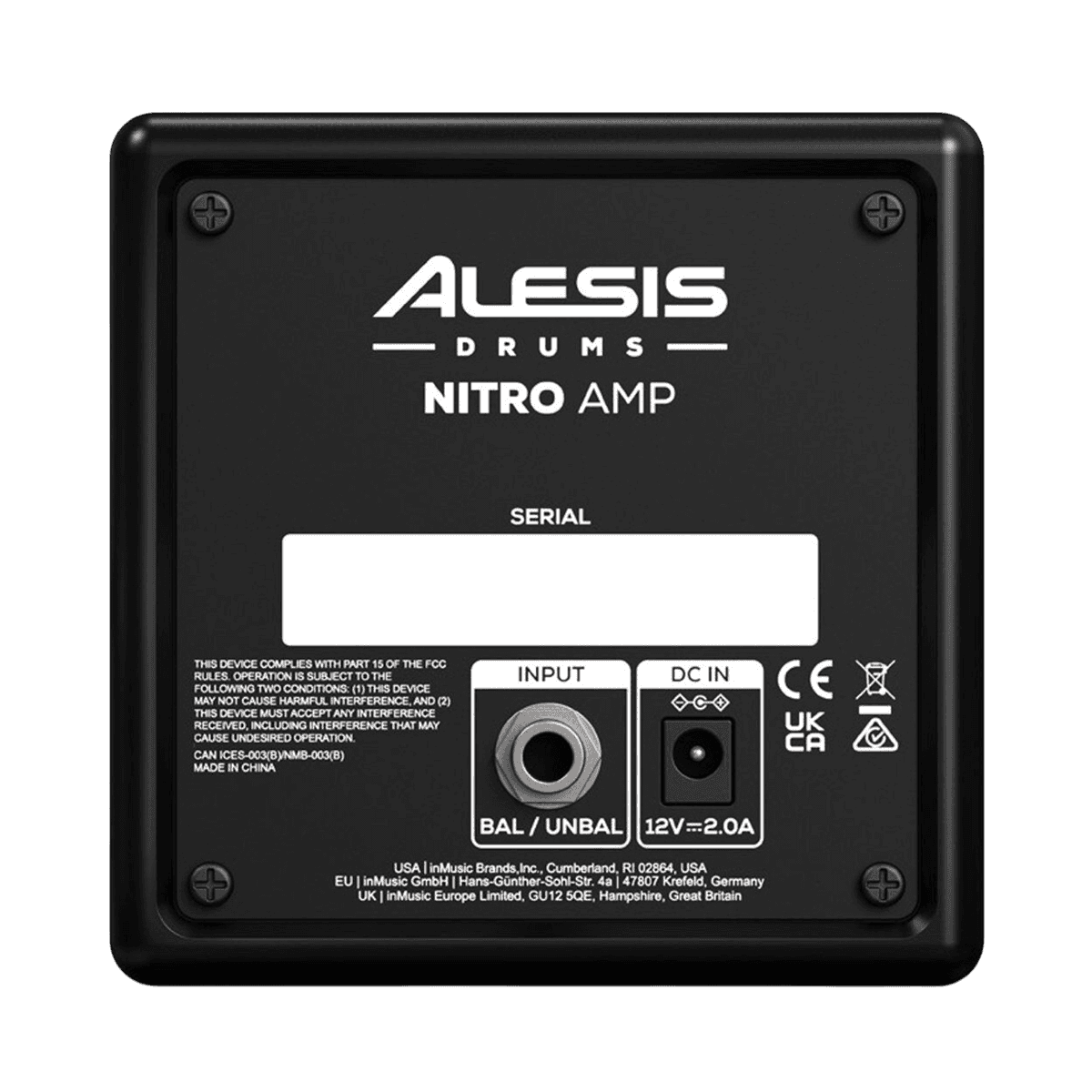 ALESIS NITRO AMP 70W COMPACT PERSONAL DRUM MONITOR
