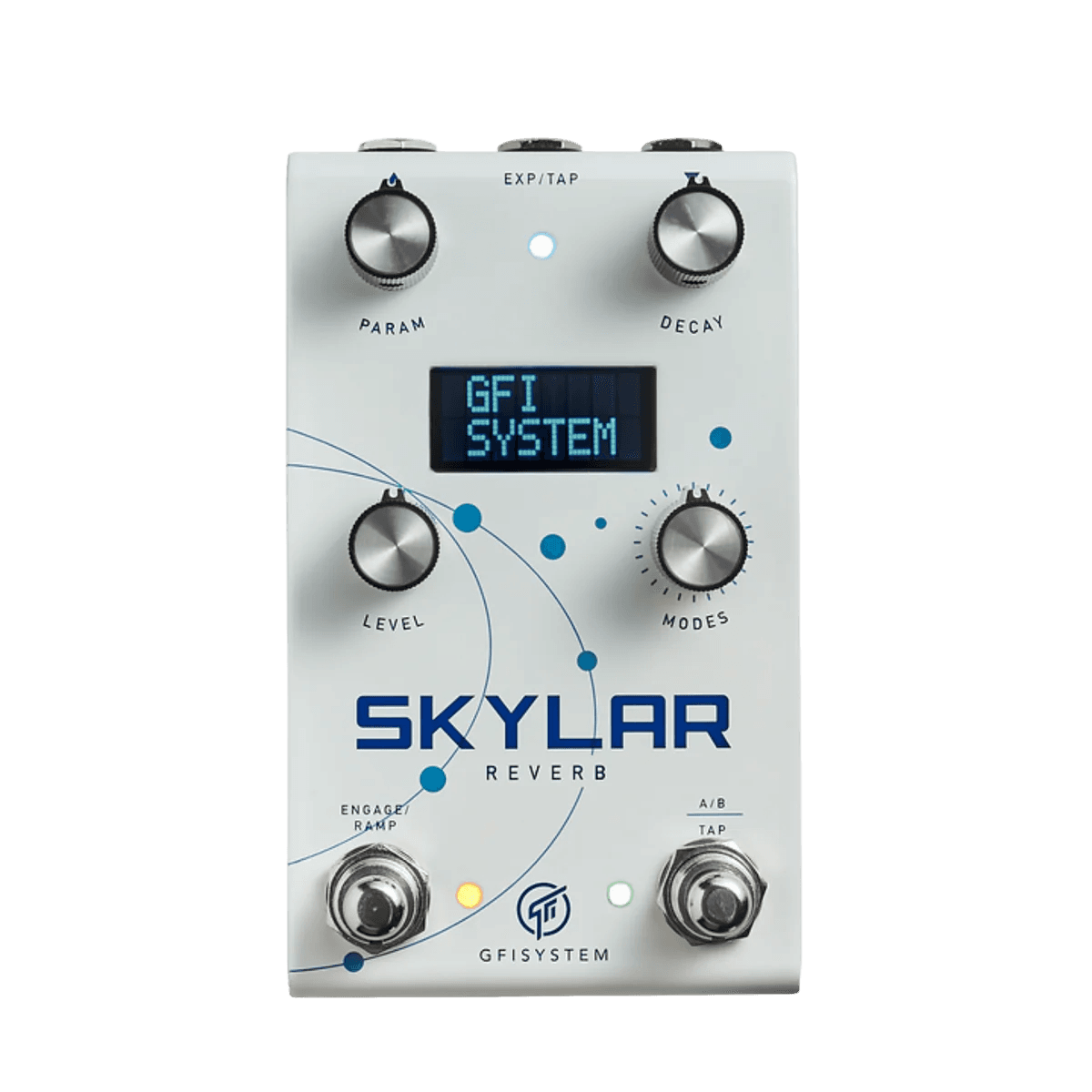 GFI SYSTEM SKYLAR STEREO REVERB PEDAL GITAR BMJ